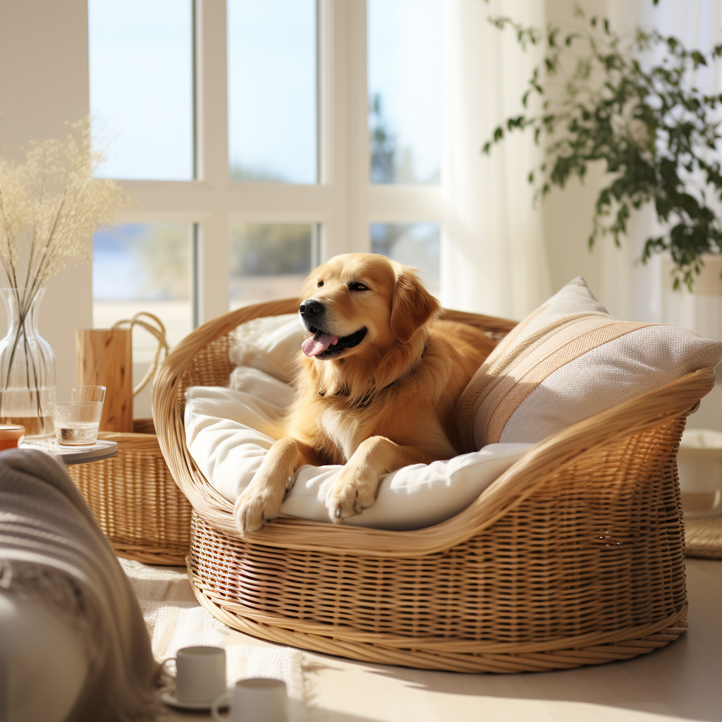 Maximizing Your Pet's Comfort: A Comprehensive Guide to Rattan Dog Beds